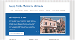 Desktop Screenshot of musicalmoncada.es