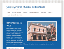 Tablet Screenshot of musicalmoncada.es